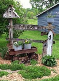 Große auswahl an wild country produkten. 15 Most Amazing Decor Ideas For Gardening With Antiques The Art In Life Country Garden Decor Rustic Backyard Outdoor Gardens