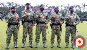 Pangkostrad, pangdam ii/sriwijaya, pangdam vi/mulawarman, pangdam jaya, gubernur akmil, asisten personel kasad dan kadislitbangad. Pangkostrad Pimpin Sertijab Pangdivif 2 Kostrad Petisi Co