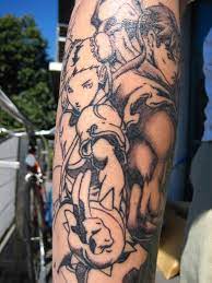 Street Fighter Tattoo Fighter Tattoo Tattoos Geek Tattoo