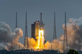Whether it splashes harmlessly in. China Brushes Aside Concern Over Harm Triggered By Rocket Debris