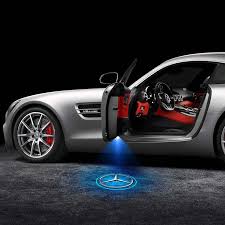 Mercedes Benz Compatible Led Door Projector Light With Logo Mercedes Benz Mercedes Benz Cars Mercedes Benz Logo