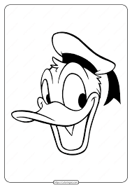 Donald duck is an american cartoon character by walt disney. Free Printable Donald Duck Pdf Coloring Page 25