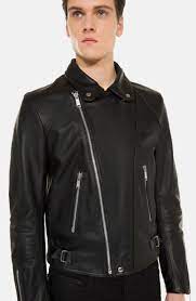 Sandro Norton Leather Jacket Nordstrom Sleek Jacket Jackets Leather Jacket