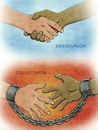Individualism Vs Collectivism Perfectly Summed Up By One Cartoon Collectivism Individuality Writing Fantasy