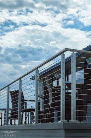 Lakeside Yacht Club Deck Viewrail Modern Railing Balcony Railing Deck Railings