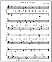 christmas sheet music for piano