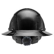 Lift Safety Dax Carbon Fiber Full Brim Hardhat Black Purpose Built Trade Co