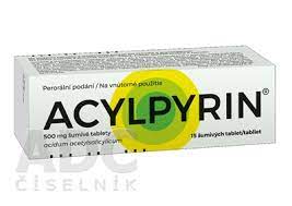 Šumivá tableta vytvorí v pohári vody šumivý nápoj, ktorý treba vypiť hneď, ako sa tableta rozpadne. Pribalovy Letak Acylpyrin 500 Mg Sumive Tablety Adc Sk