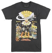 Details Zu Green Day Dookie Album T Shirt Mens 90s Rock Music Bravado Tee Vintage Black Funny Unisex Casual Gift Cheap Tee Shirts Funny Tees From