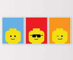 Custom Lego Wall Art Lego Prints Customized Lego Head Printables Minimal Lego Faces Lego Nursery Art Digital Download Lego Wall Art Lego Poster Lego Wall