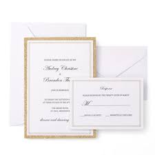 Gartner Studios 50 Count Glitter Invitation Kit In Gold Glitter Glitter Invitations Invitation Kits Create Wedding Invitations