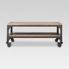 Set up next to a maisons du monde corner sofa and sporting one of our snack trays full of cake (and perhaps even a nice cup of tea in a. Franklin Coffee Table Wood Brown Weathered Gray Threshold Target