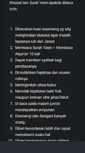 Berikut ini adalah surat yasin dan tafsir syaikh hamami zadah lengkap. Keutamaan Baca Yasin Malam Jumat Ilmu Pengetahuan 7