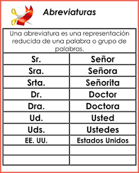 Consejos para escribir abreviaturas > Poemas del Alma