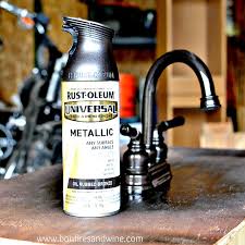 faucet face lift spray paint