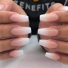 2 933 Likes 35 Comments Jade Tang Jadetangtheartist On Instagram Jadetangtheartist Blackfile Blac Ombre Acrylic Nails Faded Nails Long Acrylic Nails