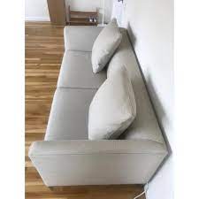 It's less common to find room & board tables and room & board dressers in white than taupe, gray, or black. Room Board Sterling Sofa In Arin Ivory Aptdeco