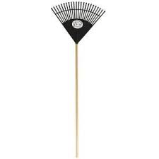 Emsco Cavex Series 22 5 In Black Poly Leaf Rake 2857 The Home Depot Rake Wooden Handles Children S Garden