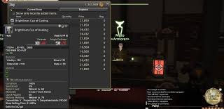 Common ingredients you will begin to notice some common and repeatable. Psa You Can Buy Item Level 385 Gear For Gil In Kugane X11 9 Y12 2 Ffxiv