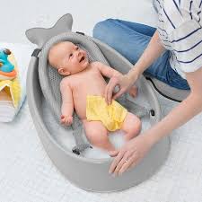 The bath sling combo that we picked is a combination of a minimalistic designed bathtub and a detachable seat. Skip Hop Moby Smart Sling 3 Stage Baby Bath Tub Pupsik Singapore Baby Bath Tub Baby Bath Tub Newborn Baby Bath