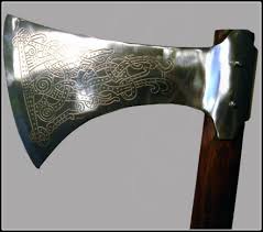 Viking double headed battle axe. Axes History