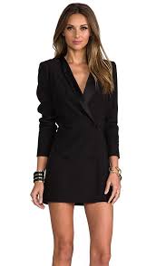 Monica Rose For Lovers Friends Keaton Dress Fashion Blazer Dress Tux Dress