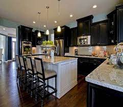 When it comes to remodeling your kitchen, the first color choice is usually the cabinets. 80 Beautiful Kitchen Backsplash Decor With Dark Cabinets Modern Kitchen Countertops Kitchen Design Kitchen Cabinet Design
