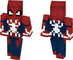 In this video i show you how to get custom skins on minecraft ps4. Download Comics Minecraft Skins Skin Spider Man Ps4 Minecraft Full Size Png Image Pngkit