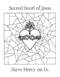 I am the good shepherd coloring page see more at my blog. Look To Him And Be Radiant Sacred Heart Of Jesus Coloring Pages