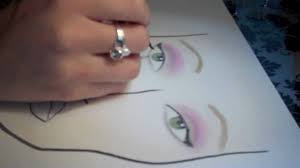 Making A Makeup Face Chart