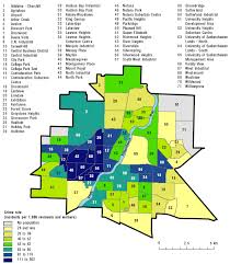It straddles a bend in the south saskatchewan river in the central r. Neighbourhood Characteristics And The Distribution Of Crime In Saskatoon Map 12 Crime Rate Per 1 000 Residents And Workers City Of Saskatoon Neighbourhoods 2007