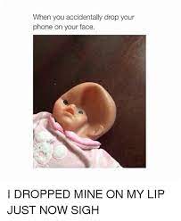 Drop Phone On Face Memes