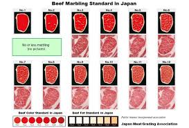 official beef marbling standard including beef color