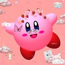 Vaporwave aesthetic tumblr kirby pink sticker by jenn. Kawaii Kirby In 2021 Kawaii Kirby Cute