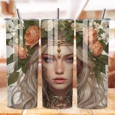 Editable Canva Tumbler Mockup