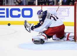 A goalie for the columbus blue jackets nhl team has died after falling out of a hot tub during a fourth of july fireworks incident. Power Play And Bobrovsky Shine As Blue Jackets Beat Capitals Wtte