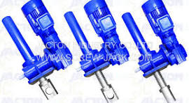 sluice gate screw jack gearbox,gate lifting screw jack ...
