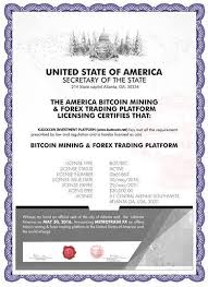 It is a legal document that provides legitimacy to a company and gives it the ability to perform certain actions in. Kudocoin