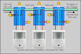 How To Wire 2 Or More Motion Sensors To The Same Lights In 2020 Motion Sensors Motion Lights Sensor