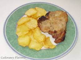 Dinner usually refers to what is in many western cultures the largest and most formal meal of the day, which some westerners eat in the evening. Brined Pork Steaks With Potato Chips Culinary Flavors
