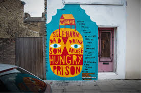 Heartbreaking Murals Tell True Stories Of Homeless Youth Street Art Street Artists Homelessness Art