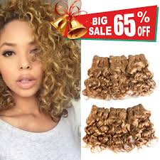 See more ideas about hair, blonde curly hair, curly hair styles. Amazon Com Violet Hair Natural Brazilian Dark Blonde Human Hair Extensions Short Curly Hair Bundles 27 Golden Virgin Human Hair Bundles Deep Curly Weave Beauty
