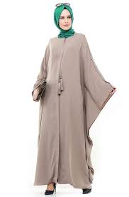 Kayra Yarasa Kollu Ferace Bej Ka B4 25027 52 E Tesettur Com Tr Abaya Tarzi Basortusu Modasi Moda