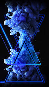 We determined that these pictures can also depict a abstract, artistic, cgi, colors, energy, pattern, pink, plasma, purple, smoke. Blue Triangle Neon Smoke Bomb Iphone Wallpapers 4k Best Of Wallpapers For Andriod And Ios