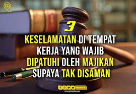 Keselamatan kesehatan kerja ( k3 ) adalah upaya perlindungan yang ditujukan agar tenaga kerja dan orang lainnya ditempat kerja/perusahaan selalu dan kesehatan kerja ( k3 ) adalah kondisi dan faktor yang mempengaruhi keselamatan dan kesehatan kerja serta orang lain yang berada di tempat kerja. 3 Keselamatan Di Tempat Kerja Yang Wajib Dipatuhi Oleh Majikan Supaya Tak Disaman Pakarhr Sdn Bhd