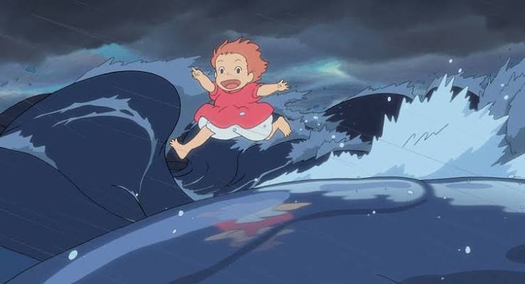 Ponyo sur la falaise - L'Atalante