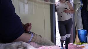 I jerked off to a stranger and she surprised me !!- SanyAny