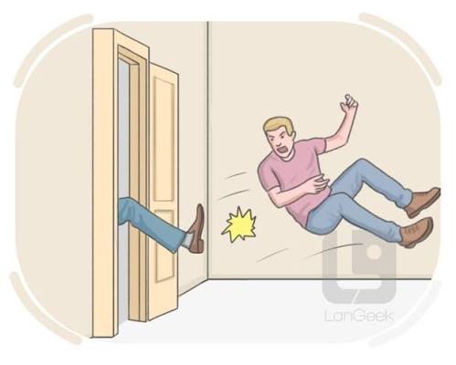 Definition & Meaning of "Kick out" in English | Picture Dictionary 🇬🇧