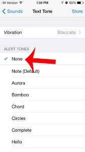How To Turn Off The Text Message Sound On The Iphone 5 In Ios 7 Solve Your Tech