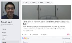 Ask anything you want to learn about amos yee by getting answers on askfm. Amos Yee Banned From Facebook And Twitter For Promoting Paedophilia